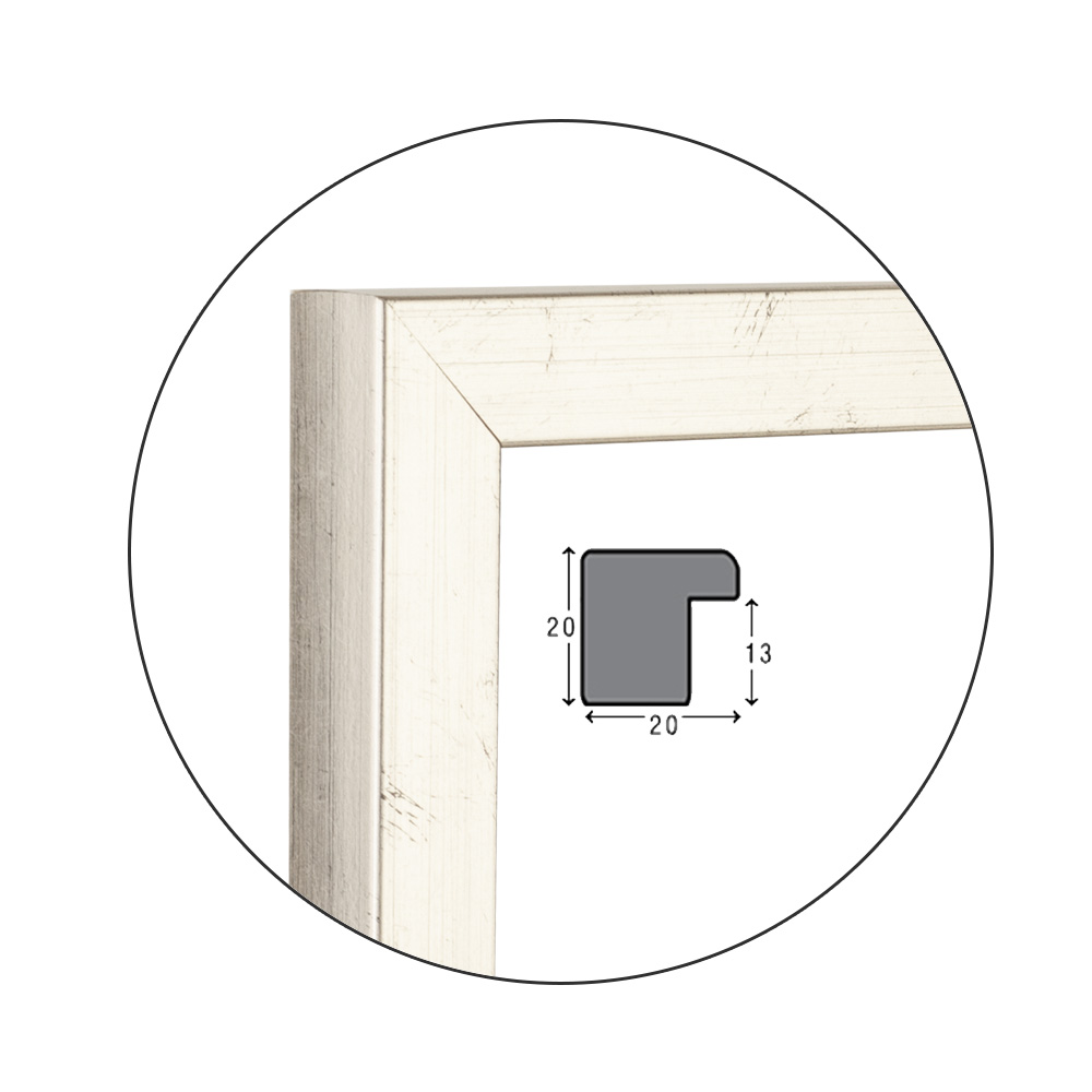 Ramă Plateado Flat | 2,0 cm